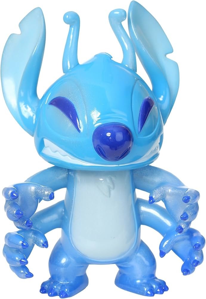 Funko Hikari: Disney - Blue Glitter Stitch Vinyl Figure