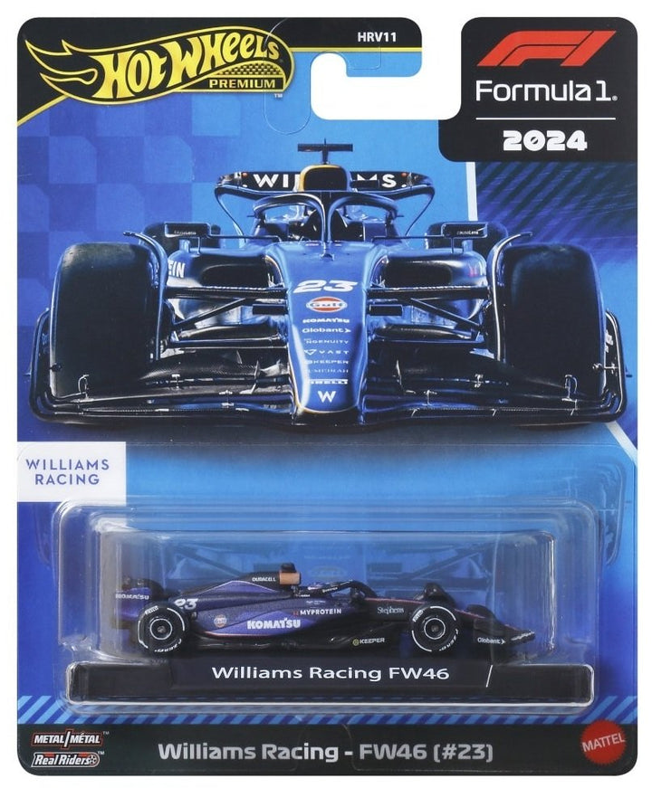 Hot Wheels Formula 1 2025 Diecast Car 1:64 Scale | McLaren / Williams / Sauber F1 Team Mini Racing Vehicle Collection