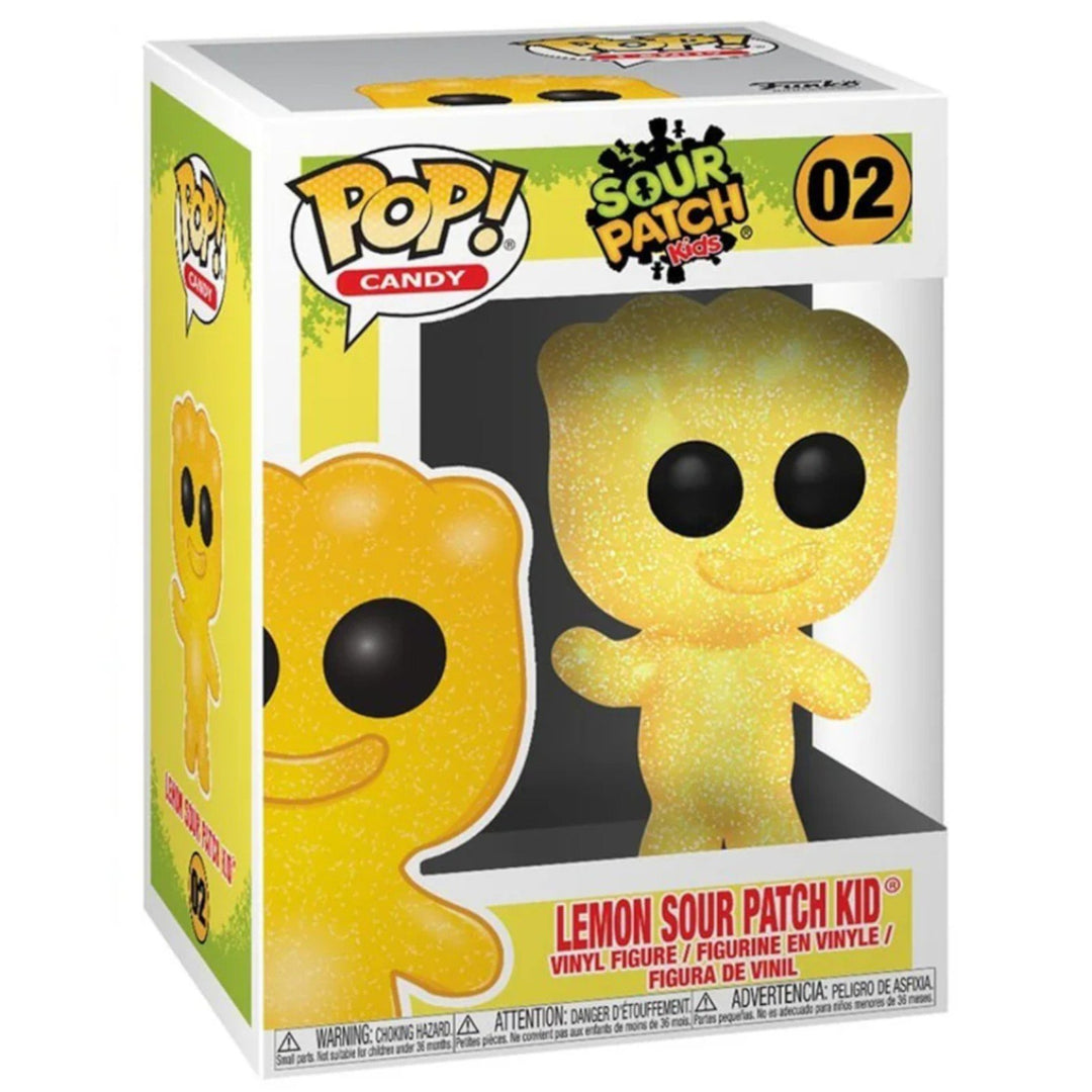 Funko Pop! Candy: Sour Patch Kids Vinyl Figures - Red, Blue, Orange, & Lemon
