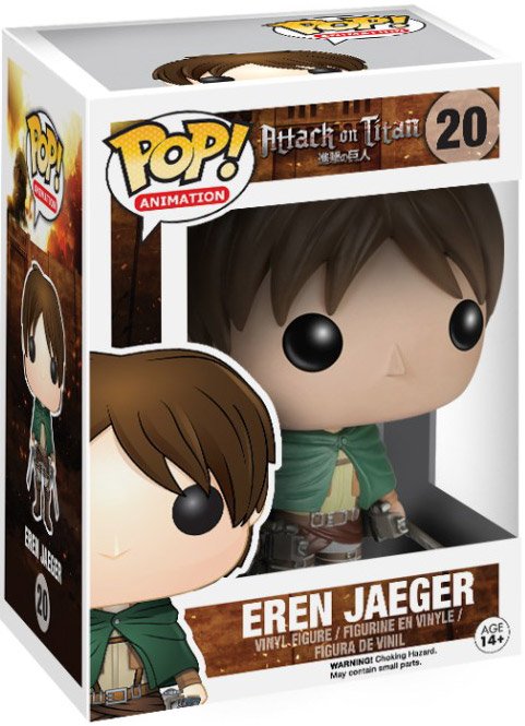 Funko POP! Animation: Attack on Titan - Eren Jaeger