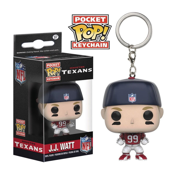 Funko Pocket Pop! Keychain: NFL Houston Texans - JJ Watt