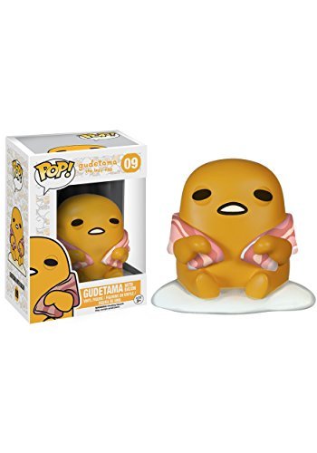 Funko POP! Sanrio: Gudetama - Gudetama with Bacon Vinyl Figure