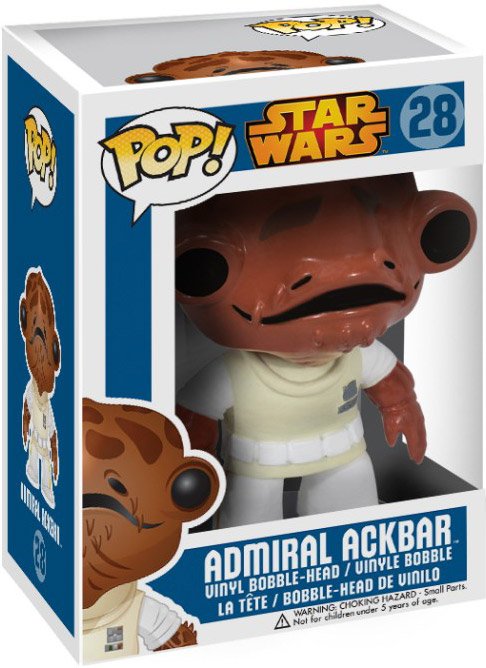 Funko POP! Star Wars Episode VI: Return of the Jedi - Admiral Ackbar