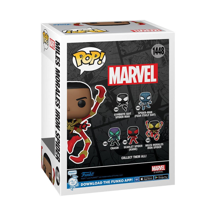 Funko Pop! Marvel: Spider-Man - Miles Morales Iron Spider Chase