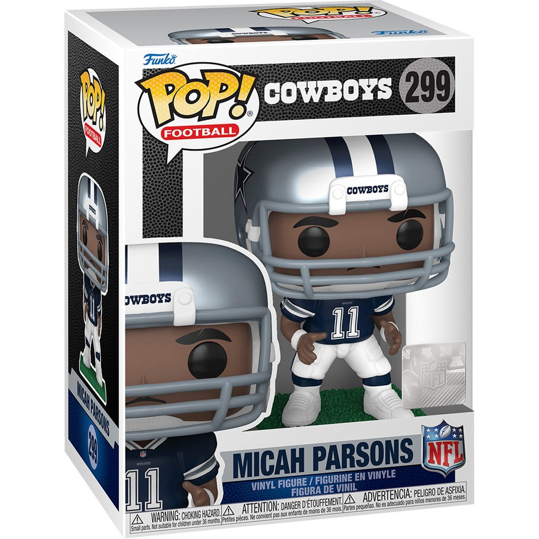 Funko Pop! Sports: NFL Dallas Cowboys - Micah Parsons #299 Vinyl Figure | Cowboys Defense