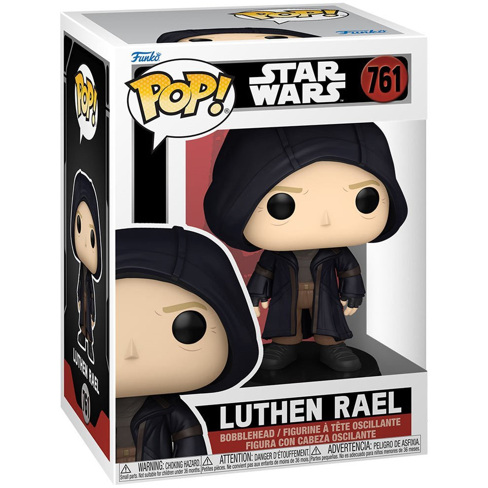 Funko Pop! Star Wars: Andor - Luthen Rael #761 Vinyl Bobblehead | Rebel Architect Figure