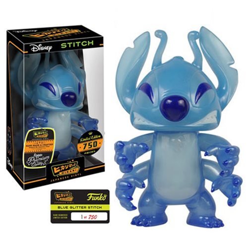 Funko Hikari: Disney - Blue Glitter Stitch Vinyl Figure