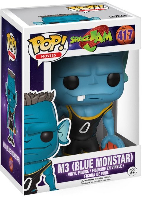 Funko POP! Movies: Space Jam - M3 (Blue Monstar)