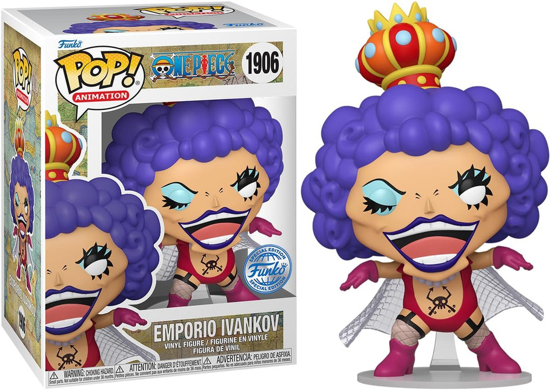Funko Pop! Animation: One Piece - Emporio Ivankov Shop Exclusive