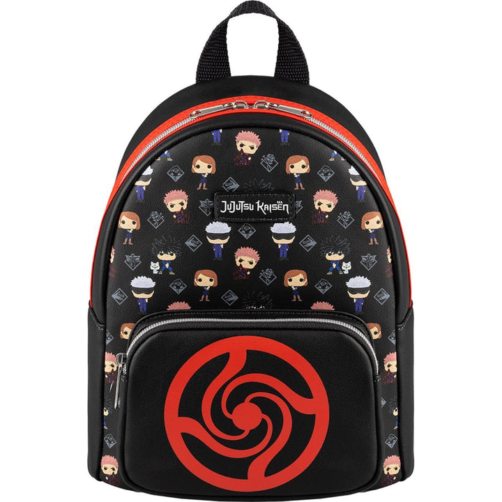 Loungefly Jujutsu Kaisen All Over Print Mini-Backpack