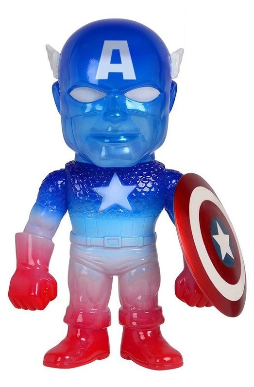 Funko Hikari: Marvel - Star-Spangled Captain America Toy Tokyo SDCC 2016 Limited Edition