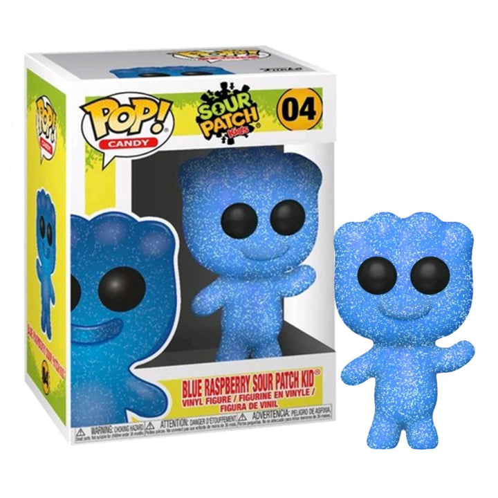 Funko Pop! Candy: Sour Patch Kids Vinyl Figures - Red, Blue, Orange, & Lemon