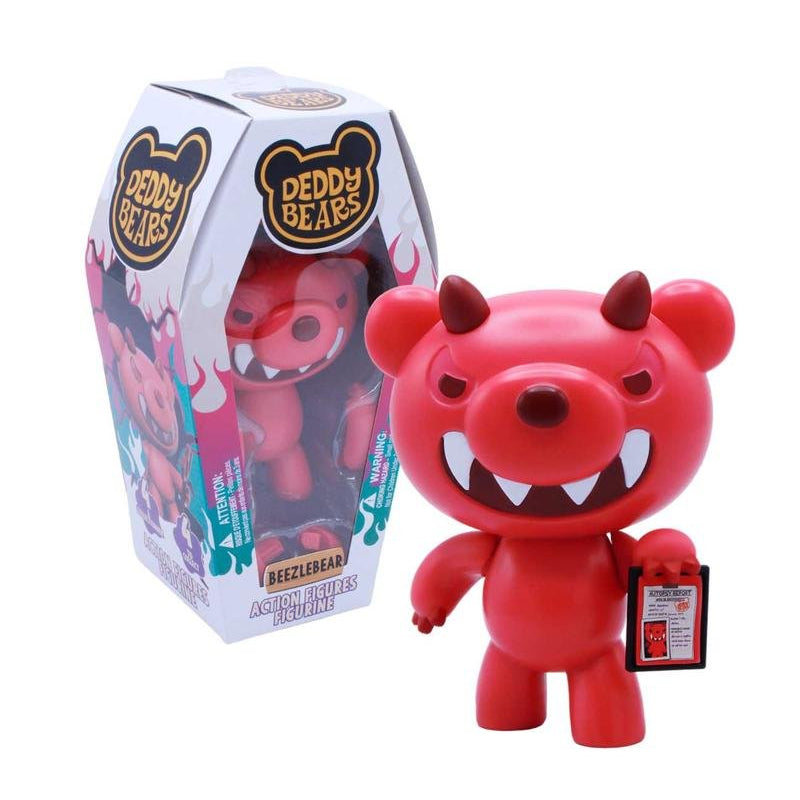 Deddy Bears 4-Inch Action Figure in Coffin | Interchangeable Mix & Match Parts (Pick Your Character)