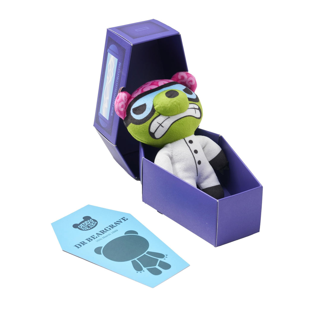 Deddy Bears 5-Inch Plushie in Mini Coffin Box | Lil' Coffin Dodgers S3 Collectible