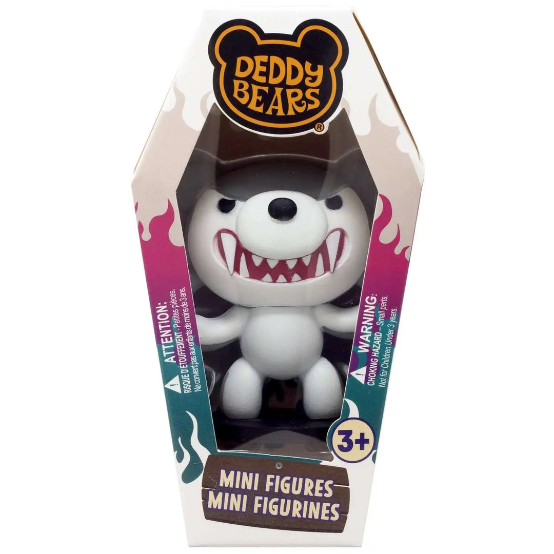 Deddy Bears 3-Inch Mini Figure in Coffin Box | Spooky-Cute Collectible (Pick Your Character)