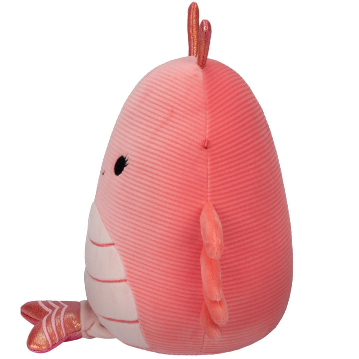 Squishmallows Chester the Shrimp 8" Corduroy Plush - Sea Squad