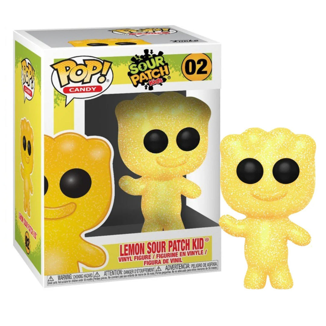 Funko Pop! Candy: Sour Patch Kids Vinyl Figures - Red, Blue, Orange, & Lemon