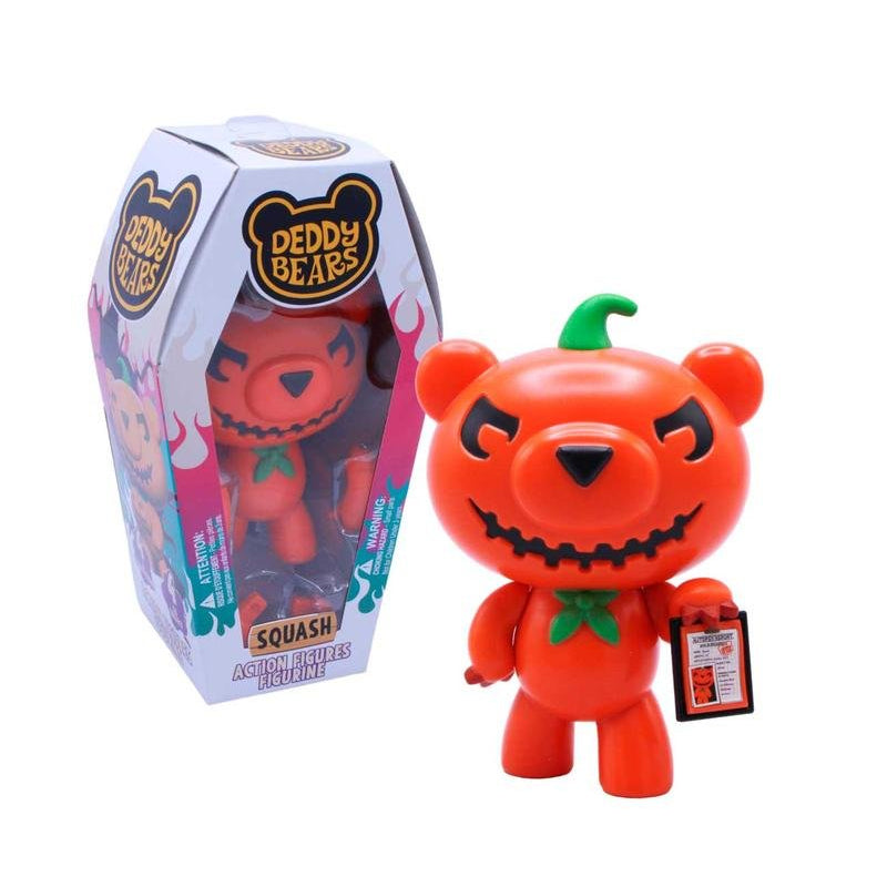 Deddy Bears 4-Inch Action Figure in Coffin | Interchangeable Mix & Match Parts (Pick Your Character)