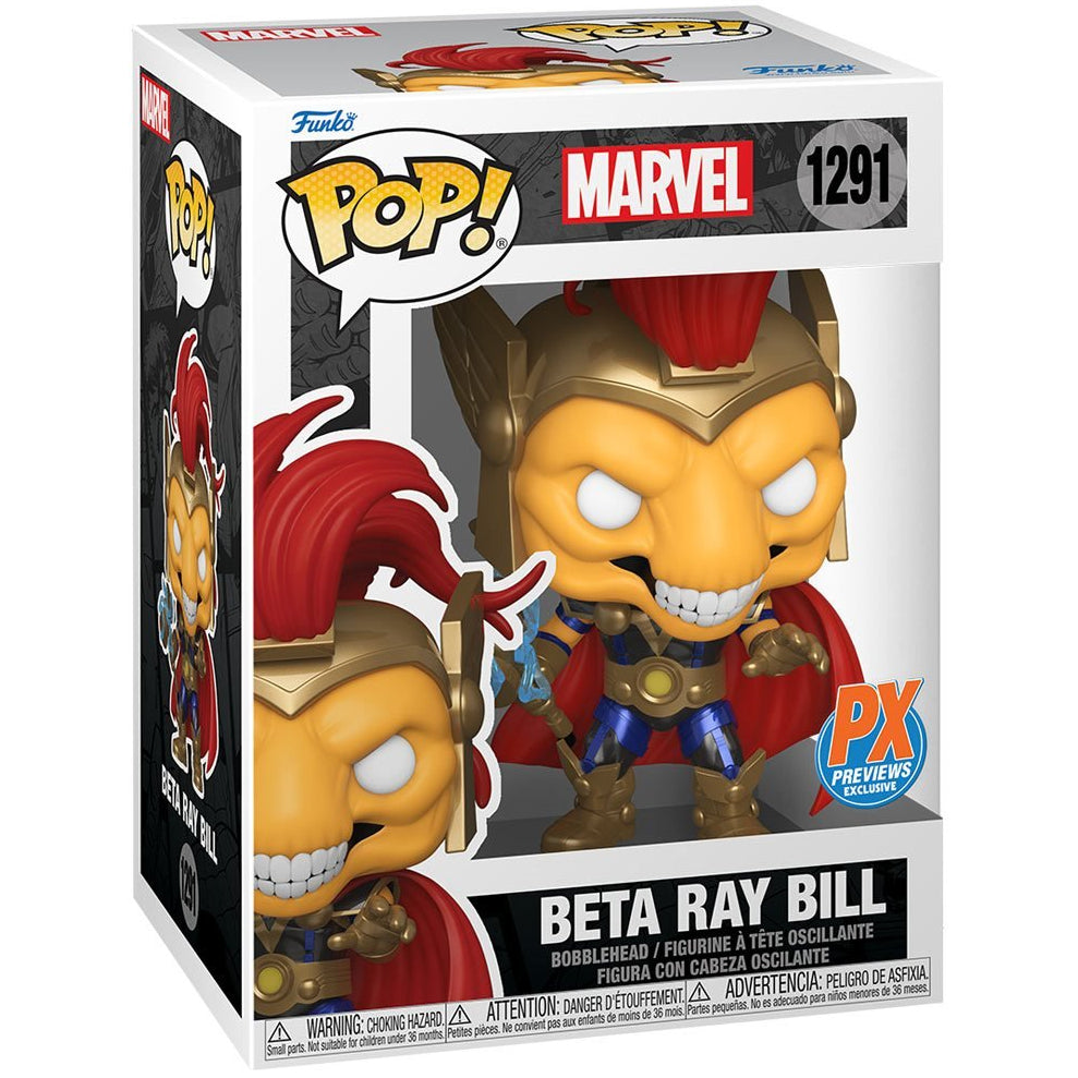 Funko Pop! Marvel: Beta Ray Bill #1291 PX Previews Exclusive Vinyl Figure with Stormbreaker