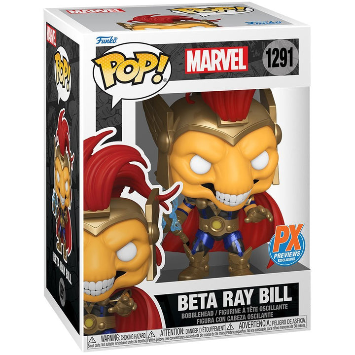 Funko Pop! Marvel: Beta Ray Bill #1291 PX Previews Exclusive Vinyl Figure with Stormbreaker