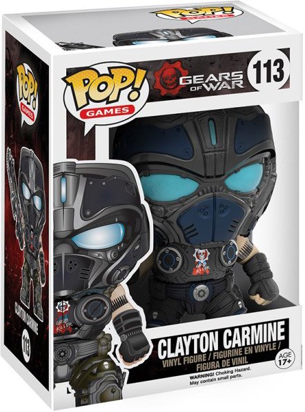 Funko POP! Games: Gears of War - Clayton Carmine