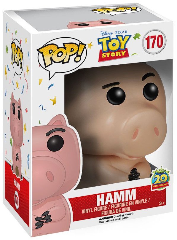 Funko POP! Disney-Pixar: Toy Story 20th Anniversary - Hamm Vinyl Figure