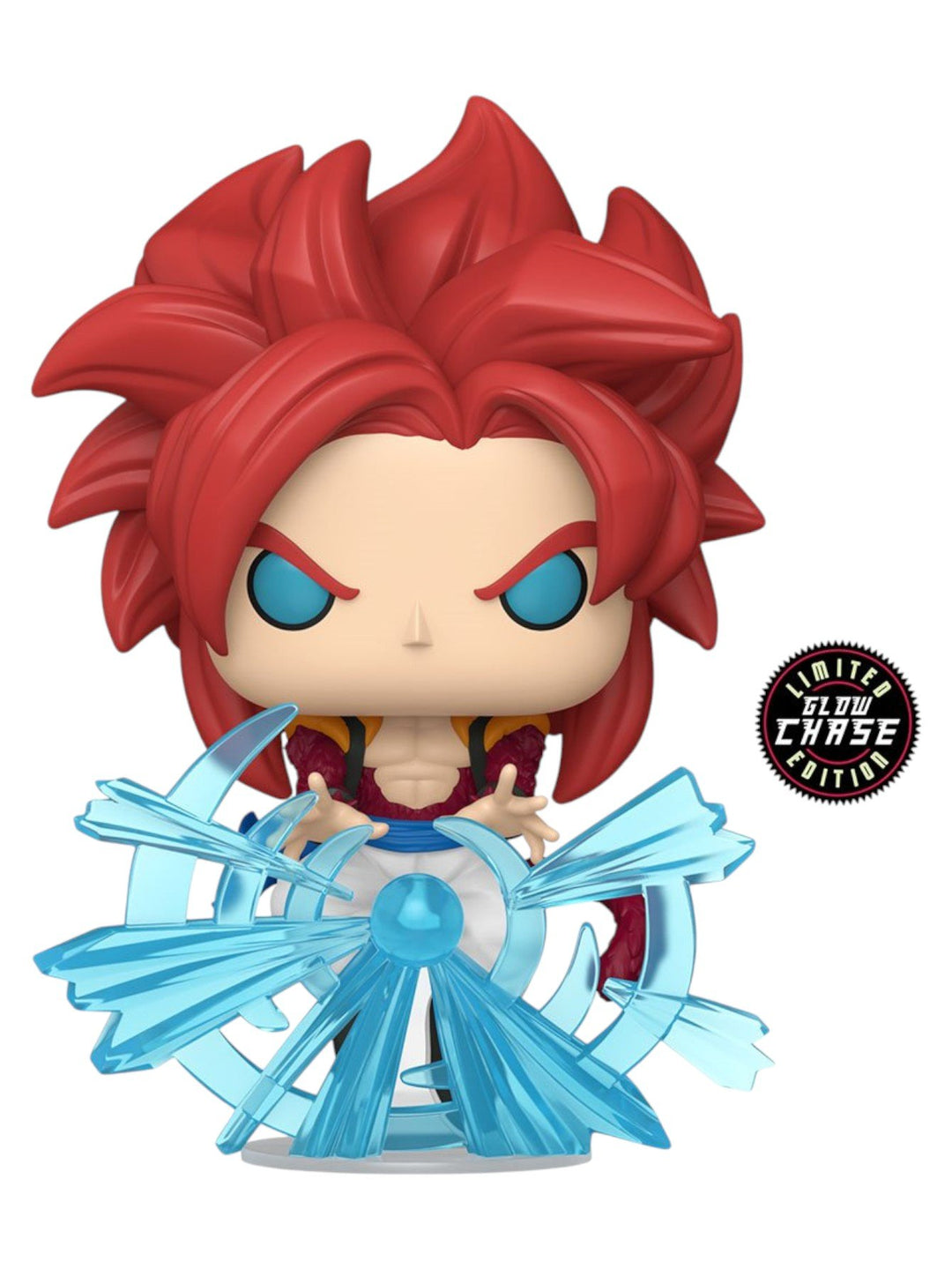 Funko Pop! Animation: Dragon Ball GT - Super Saiyan 4 Gogeta #2074 CHASE Glow in the Dark with Energy Blast