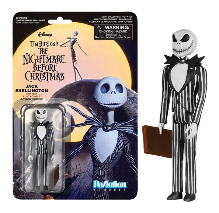 Funko Nightmare Before Christmas Jack Skellington (Random Faces) ReAction Figure