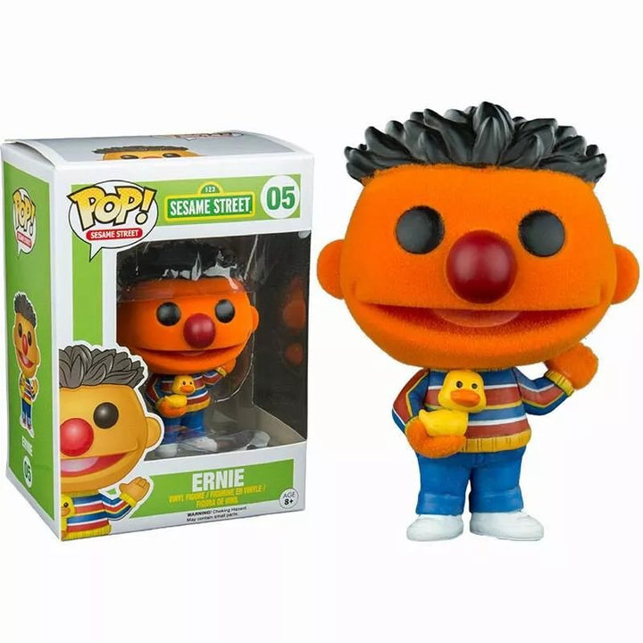 Funko POP! Sesame Street - Ernie Exclusive Flocked Vinyl Figure