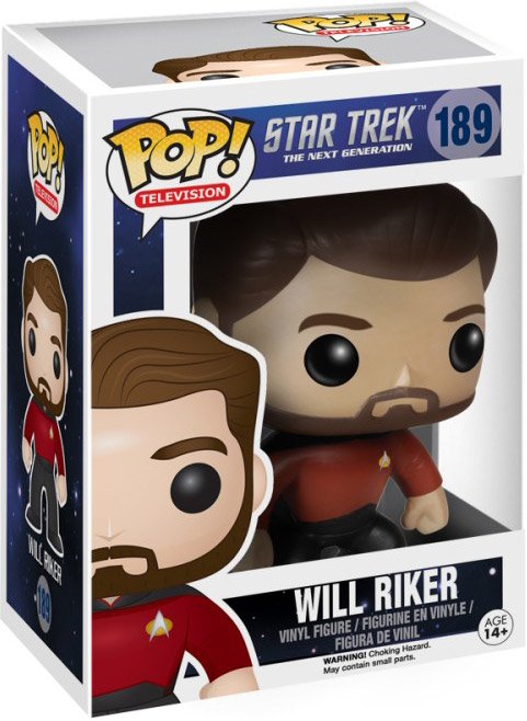 Funko Pop! TV: Star Trek The Next Generation - Will Riker