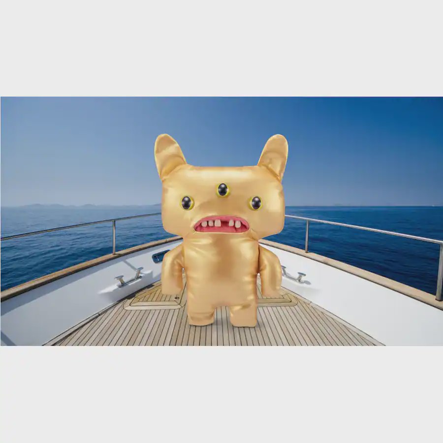 Zuru Fuggler: Gold Fuggs 9" Funny Ugly Monster Plush | Choose Your Character