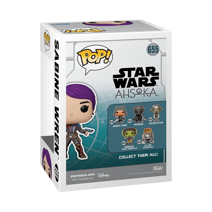 Funko Pop! Star Wars Ahsoka - Sabine Wren #655 Amazon Exclusive | Live-Action
