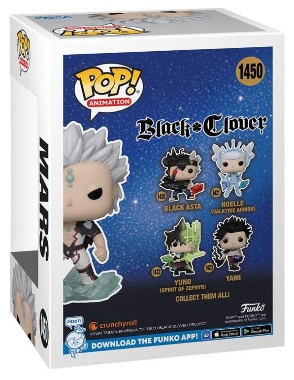 Funko Pop! Animation: Black Clover - Mars