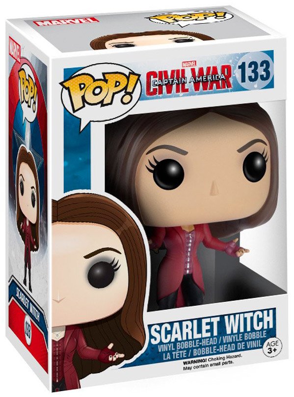 Funko POP! Captain America: Civil War - Scarlet Witch Vinyl Figure