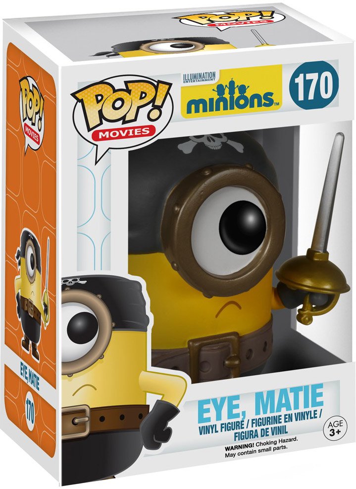 Funko Pop! Movies: Despicable Me Minions Movie - Eye Matie