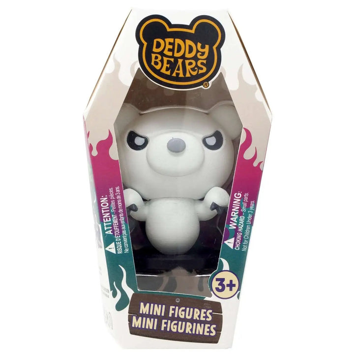 Deddy Bears 3-Inch Mini Figure in Coffin Box | Spooky-Cute Collectible (Pick Your Character)