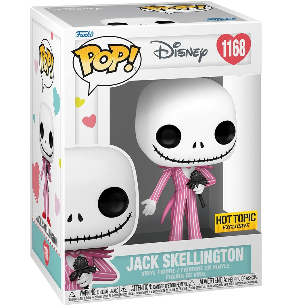 Funko Pop! Disney: Jack Skellington with Flower #1168 (Hot Topic Exclusive)