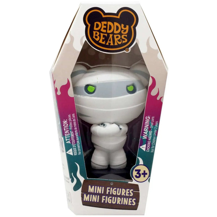 Deddy Bears 3-Inch Mini Figure in Coffin Box | Spooky-Cute Collectible (Pick Your Character)