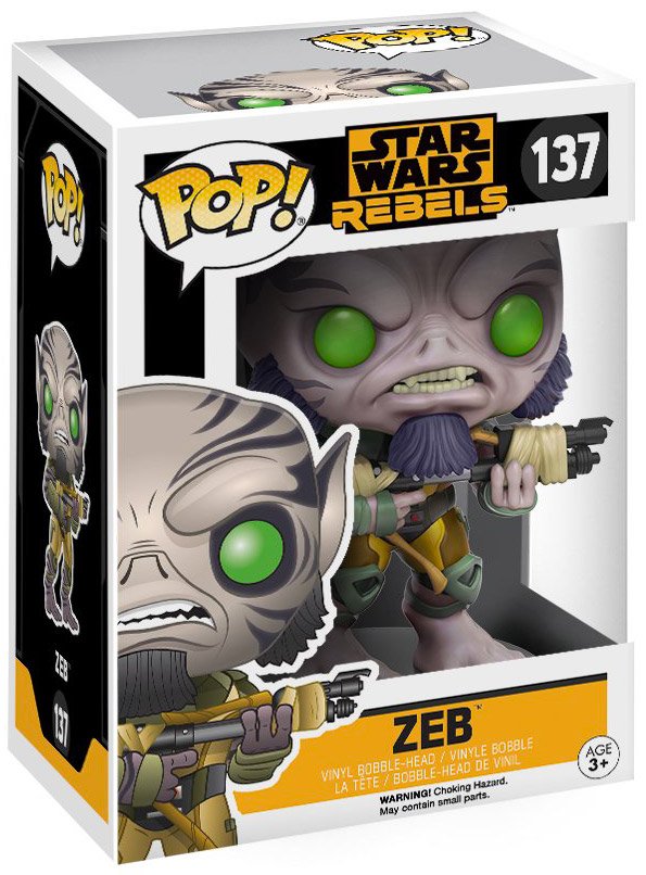 Funko Pop! Star Wars: Rebels - Zeb
