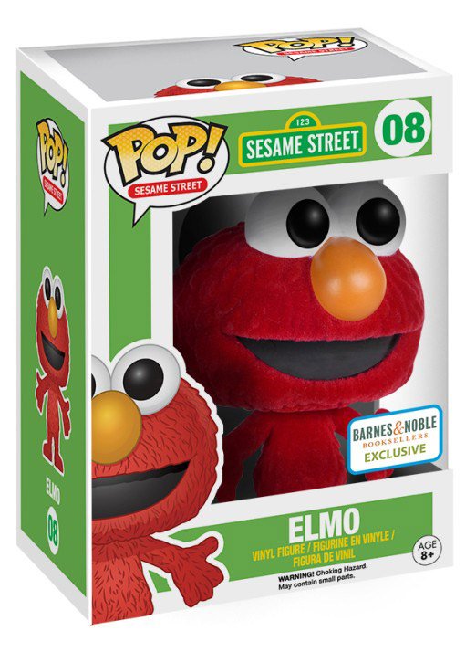 Funko POP! Sesame Street - Elmo Exclusive Flocked Vinyl Figure