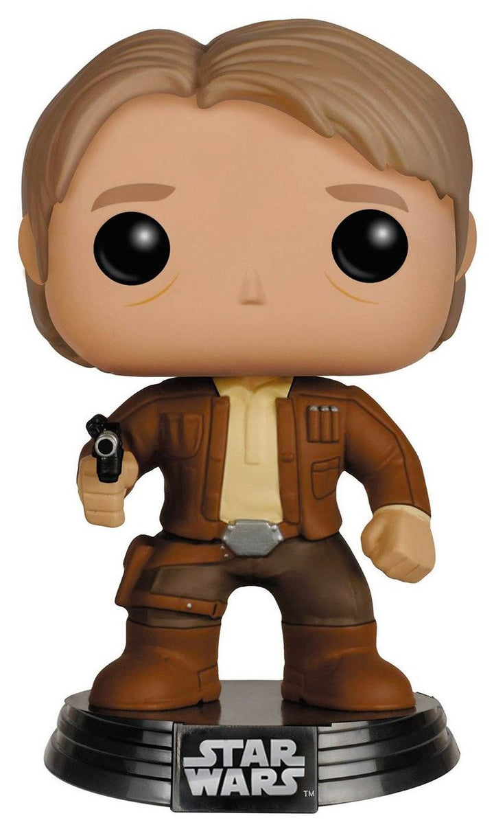 Funko POP! Star Wars: The Force Awakens - Hans Solo Vinyl Bobble Head