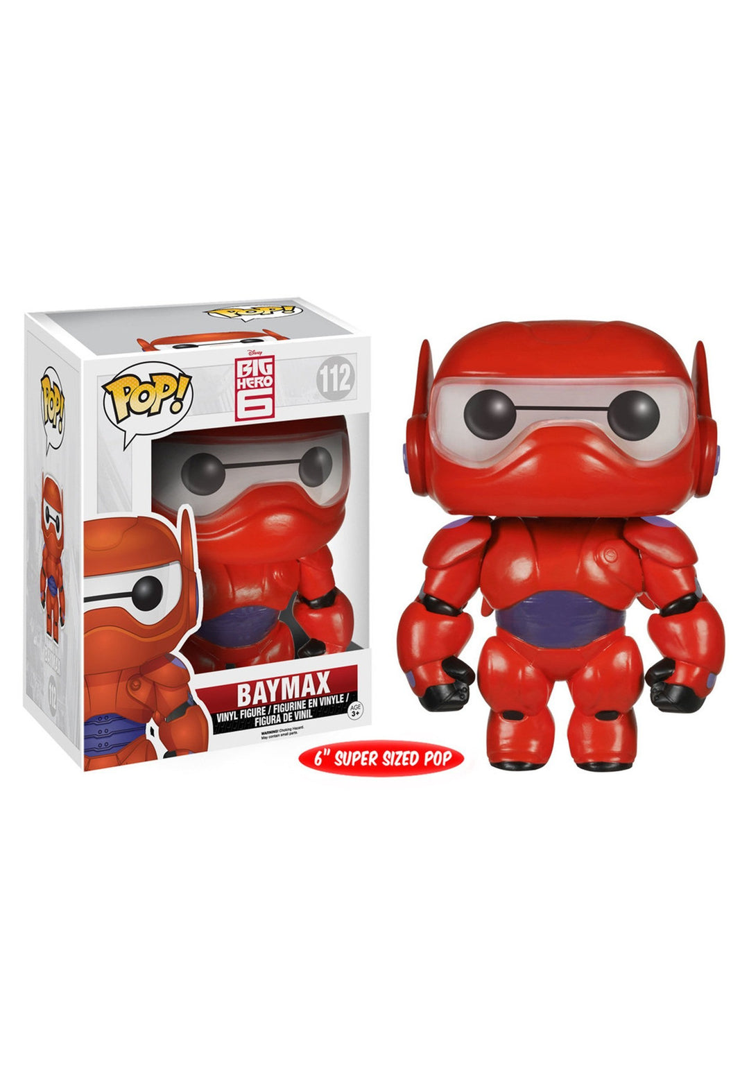 Funko Pop! Disney: Big Hero 6 - Supersized 6" Baymax