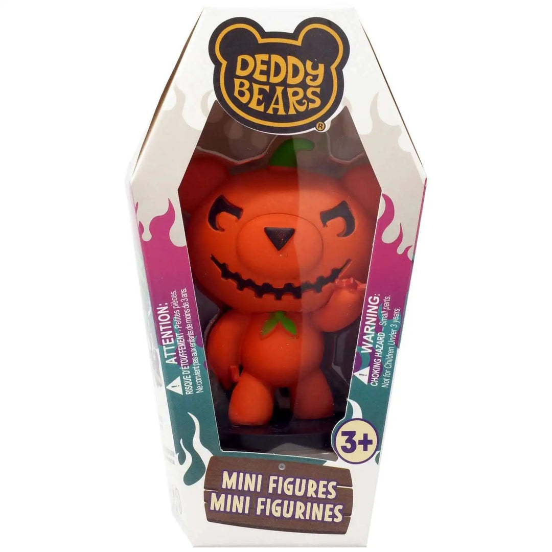Deddy Bears 3-Inch Mini Figure in Coffin Box | Spooky-Cute Collectible (Pick Your Character)