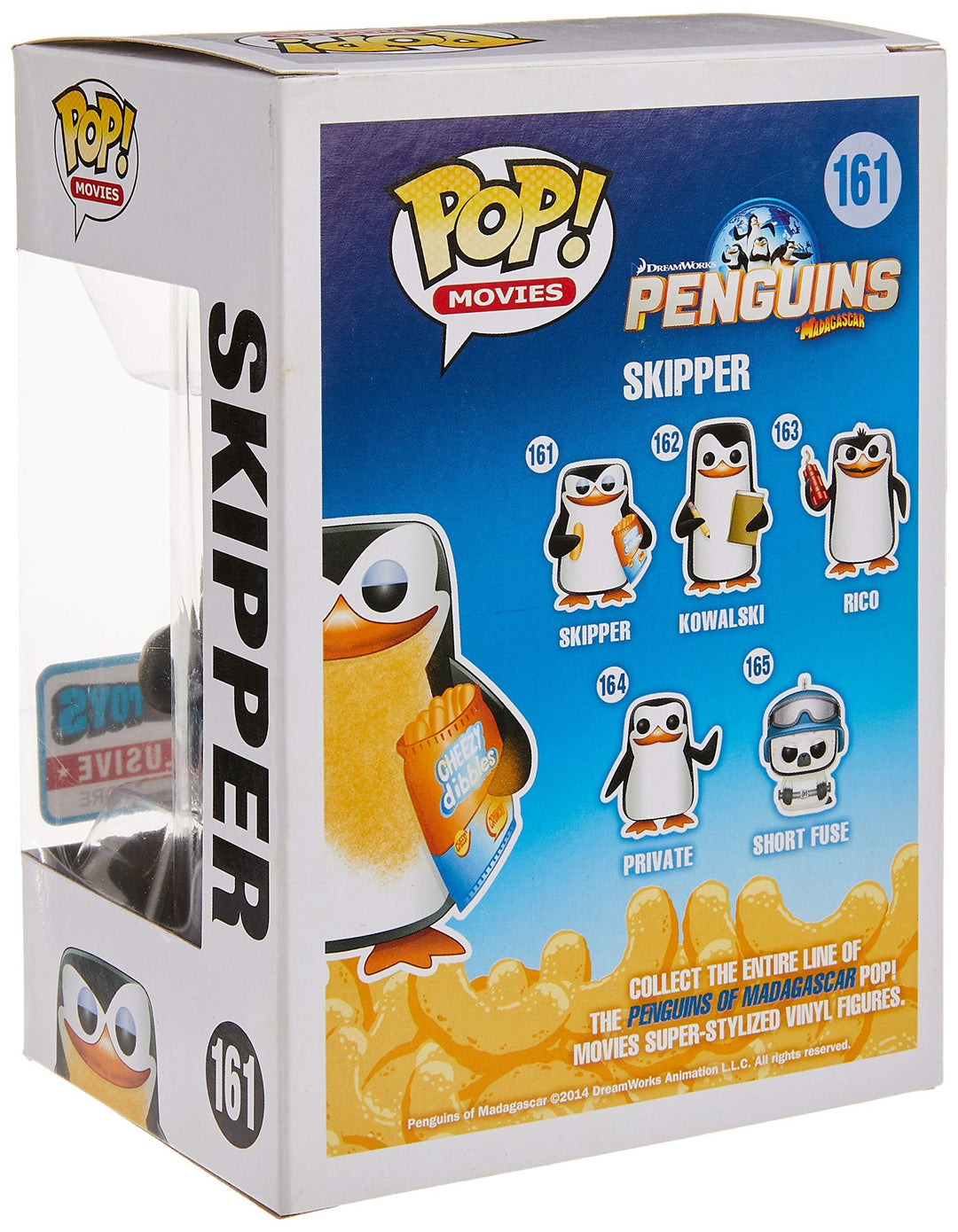 Funko POP! Movies: Penguins of Madagascar - Cheesy Skipper Exclusive Vinyl Figure