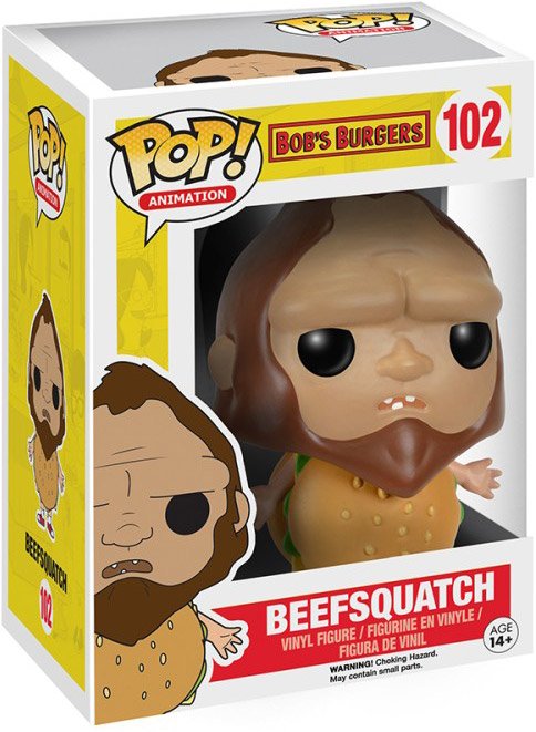 Funko POP! Animation: Bob’s Burgers - Beefsquatch Vinyl Figure