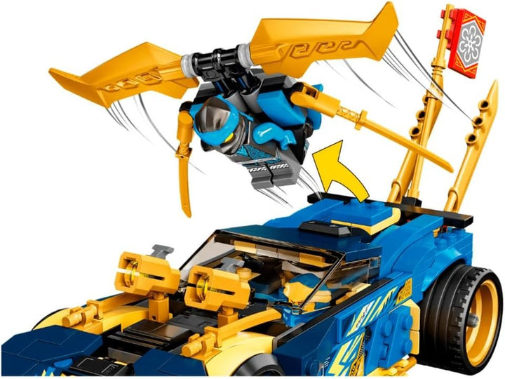 Lego Ninjago Jay and NYA’s Race Car EVO 71776 Building Kit (536 Pieces)