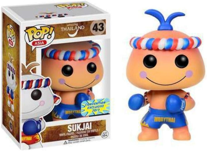 Funko POP! Asia: Amazing Thailand - Sukjai (Peach) in Blue Shorts