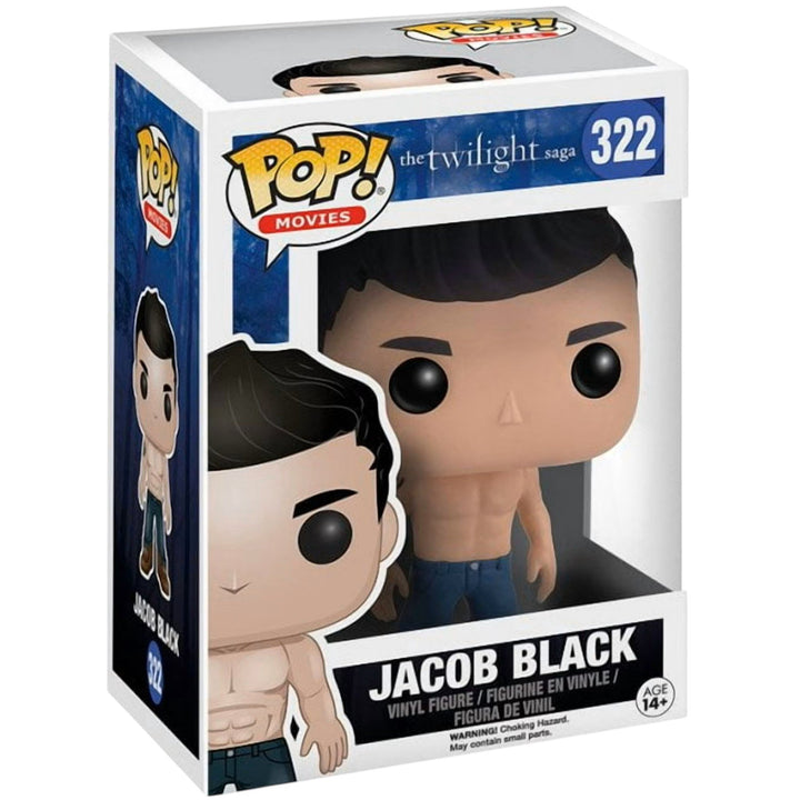 Funko Pop! Movies: The Twilight Saga - Jacob Black (Shirtless Version) #322 Vinyl Figure