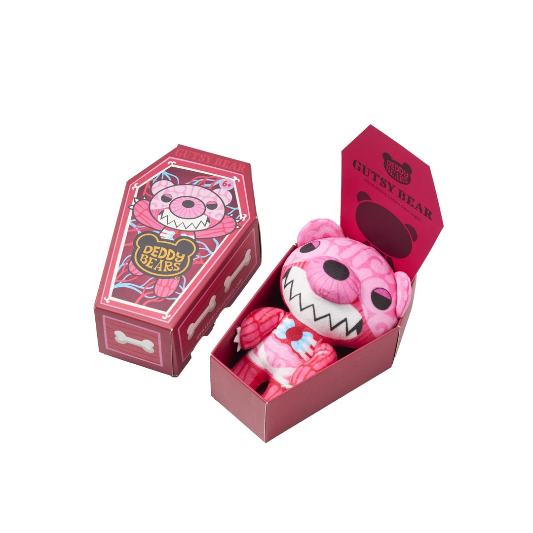 Deddy Bears 5-Inch Plushie in Mini Coffin Box | Lil' Coffin Dodgers S3 Collectible