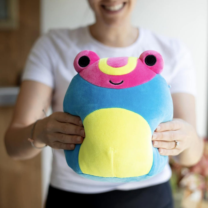 Squishmallows Blacklight Squad Wamina the Blue Frog 8" Plush
